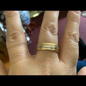 Man  ring 18 k 750 sólido gold Brasil